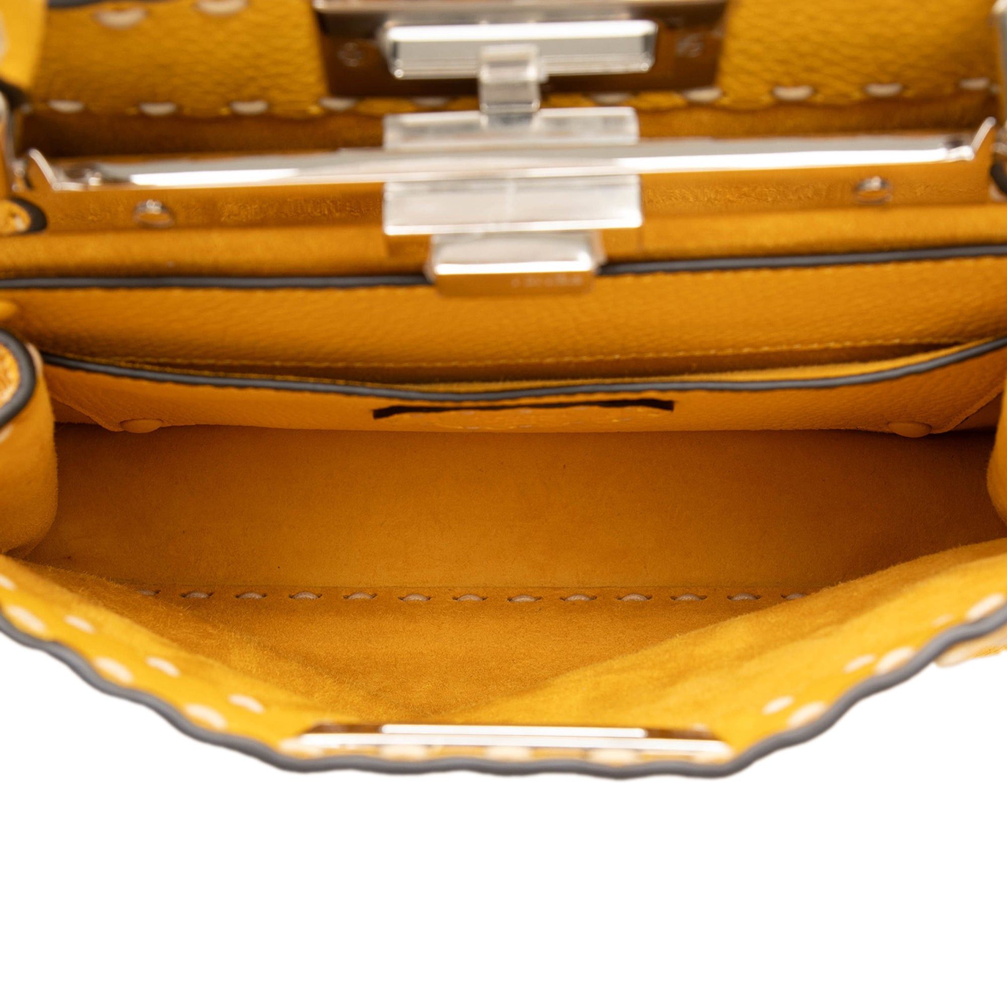 Fendi Calfskin Selleria Peekaboo ISeeU Satchel Size ONE SIZE - 4 Thumbnail