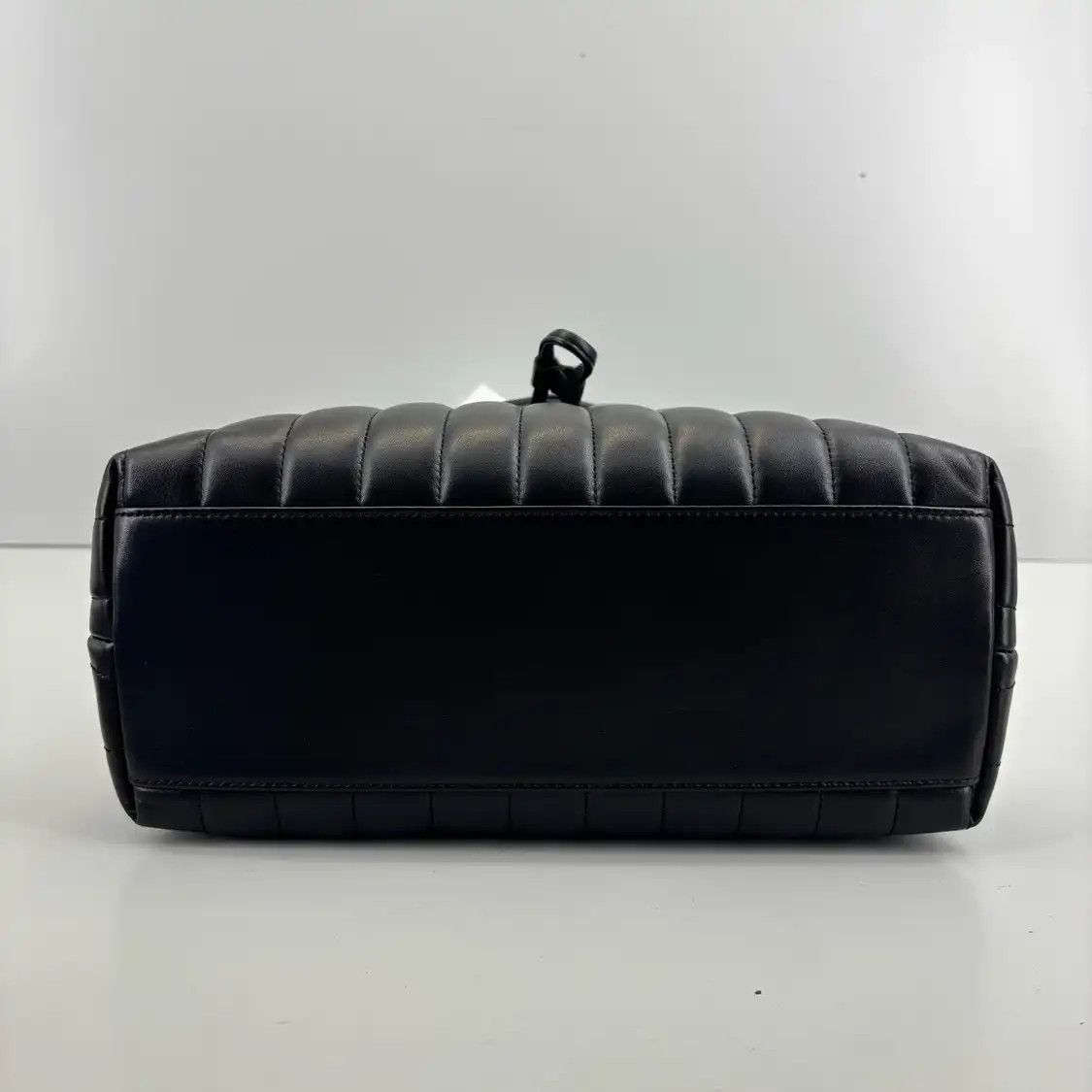 Saint Laurent Paris Saint Laurent Paris YSL LOULOU black cowhide leather quilted Vsquare minibackpac Size ONE SIZE - 5 Thumbnail