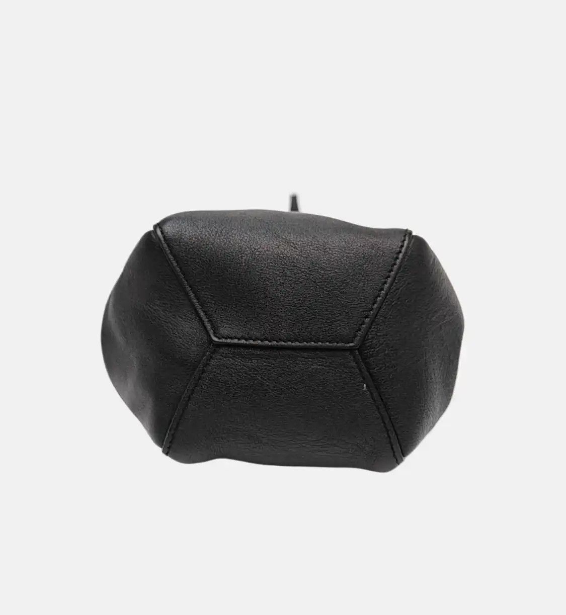 Saint Laurent Paris Saint Laurent Paris YSL bucket bag black cowhide leather fringe applique shoulde Size ONE SIZE - 6 Thumbnail