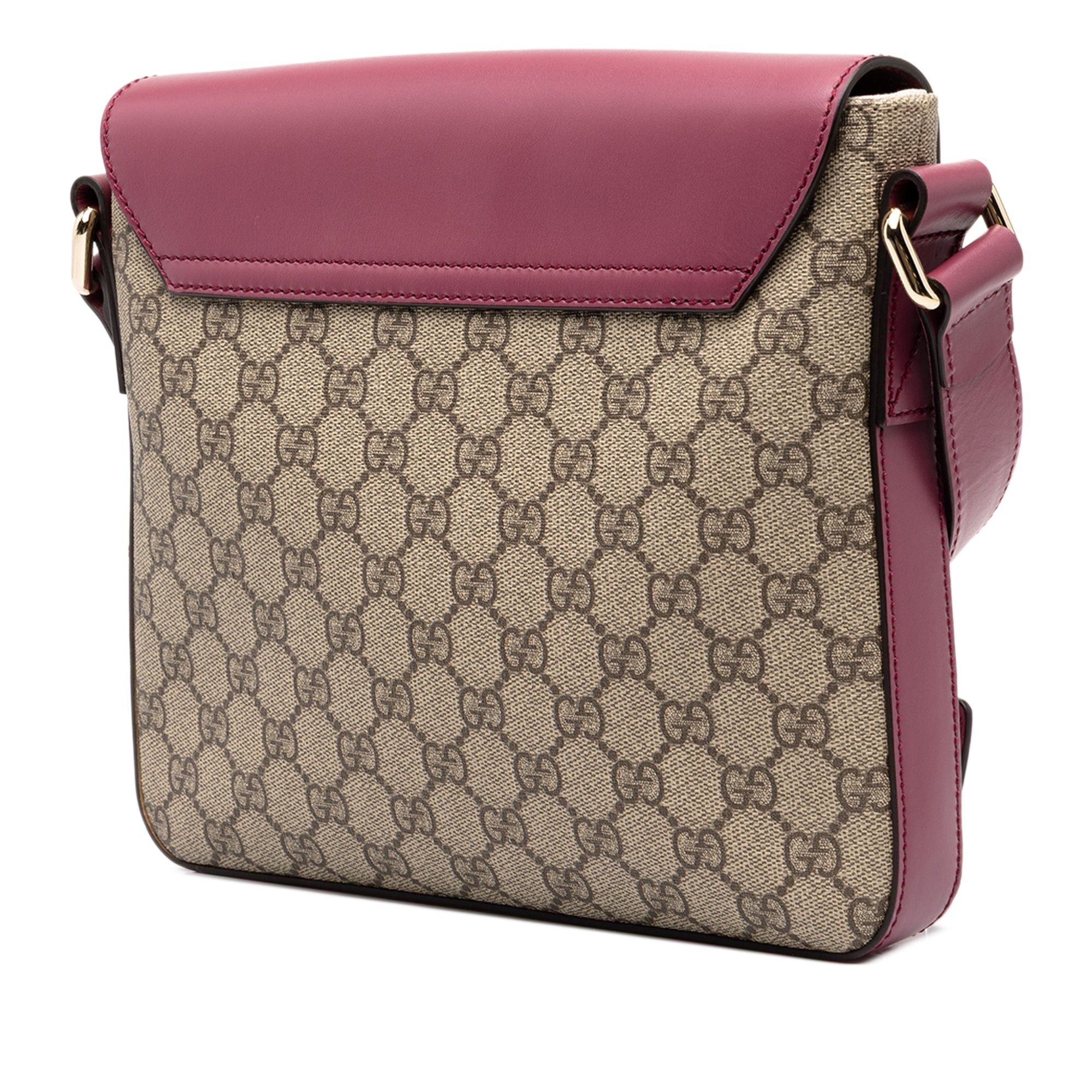 Gucci GG Supreme Flap Messenger Bag Size ONE SIZE - 2 Thumbnail