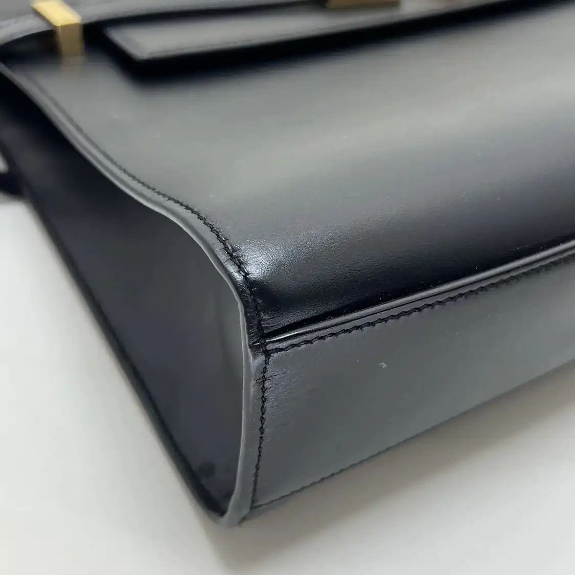 Saint Laurent Paris Saint Laurent Paris YSL MANHATTAN black cowhide leather 曼哈顿bag handbag Size ONE SIZE - 10 Thumbnail