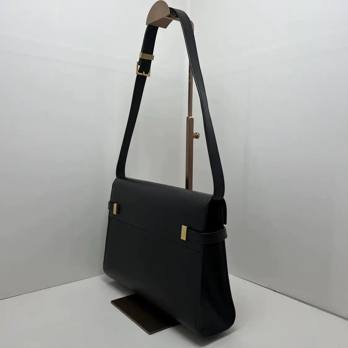 Saint Laurent Paris Saint Laurent Paris YSL MANHATTAN black cowhide leather 曼哈顿bag handbag Size ONE SIZE - 9 Thumbnail
