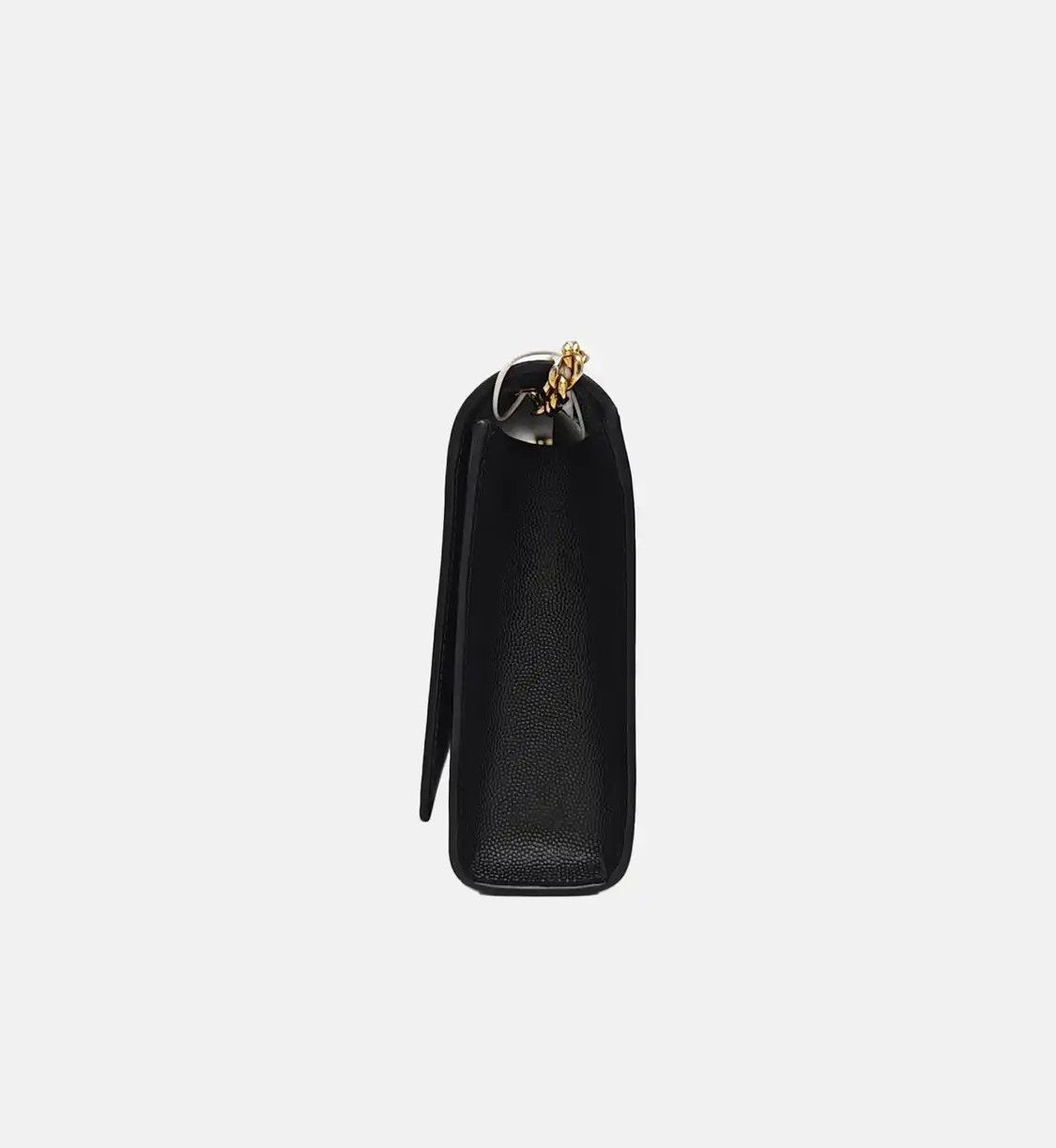 Saint Laurent Paris Saint Laurent Paris YSL KATE Medium black cowhide leather embossed chain bag fla Size ONE SIZE - 3 Thumbnail