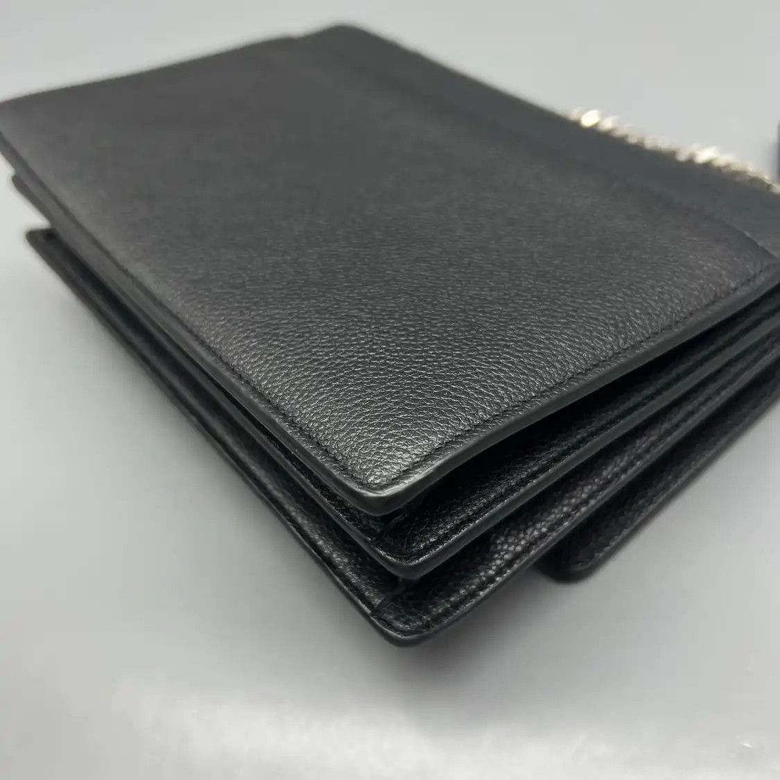 Saint Laurent Paris Saint Laurent Paris YSL SUNSET Medium black cowhide leather 日落bag shoulder bag Size ONE SIZE - 9 Thumbnail