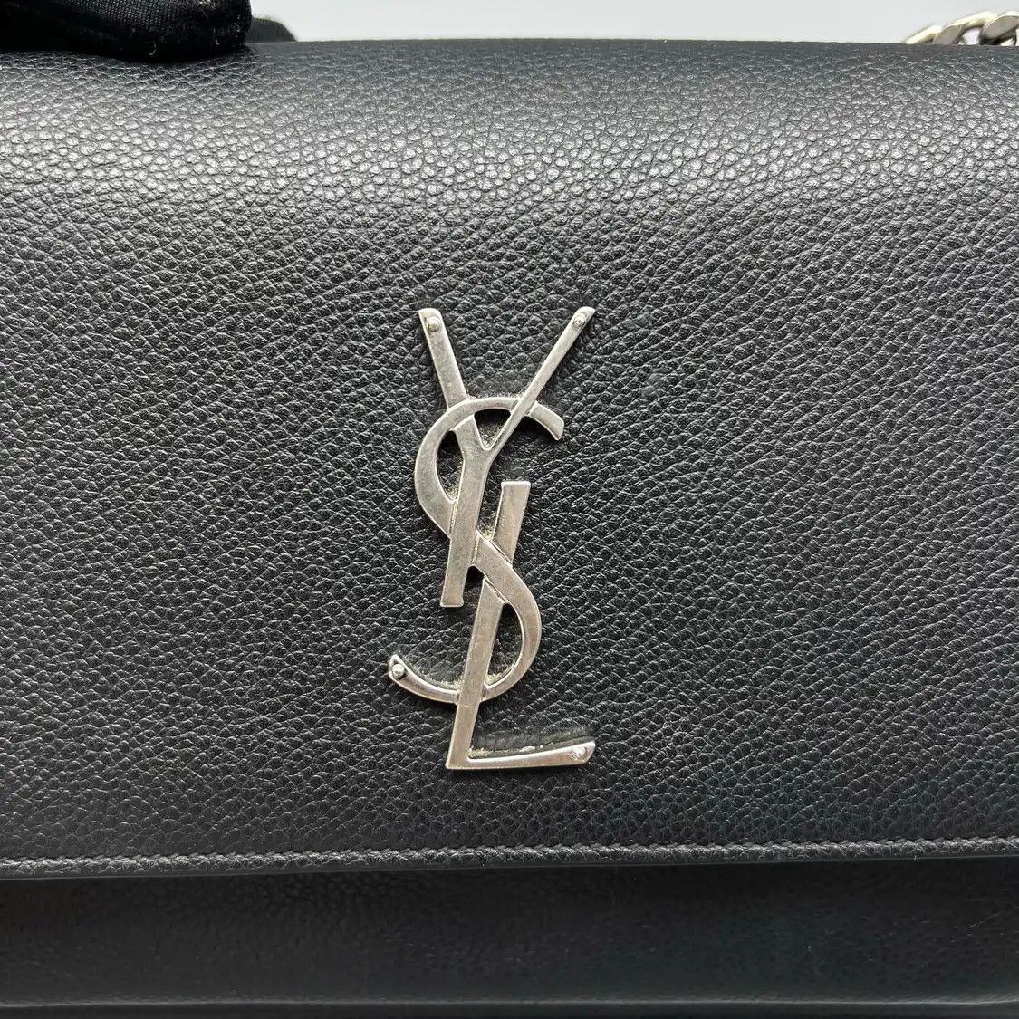 Saint Laurent Paris Saint Laurent Paris YSL SUNSET Medium black cowhide leather 日落bag shoulder bag Size ONE SIZE - 7 Thumbnail