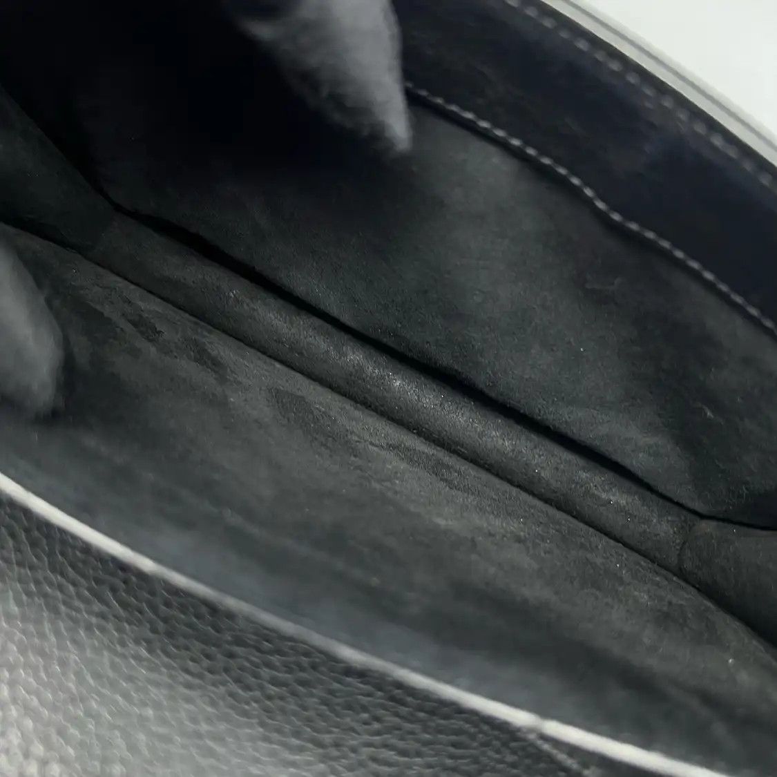 Saint Laurent Paris Saint Laurent Paris YSL SUNSET Medium black cowhide leather 日落bag shoulder bag Size ONE SIZE - 6 Thumbnail