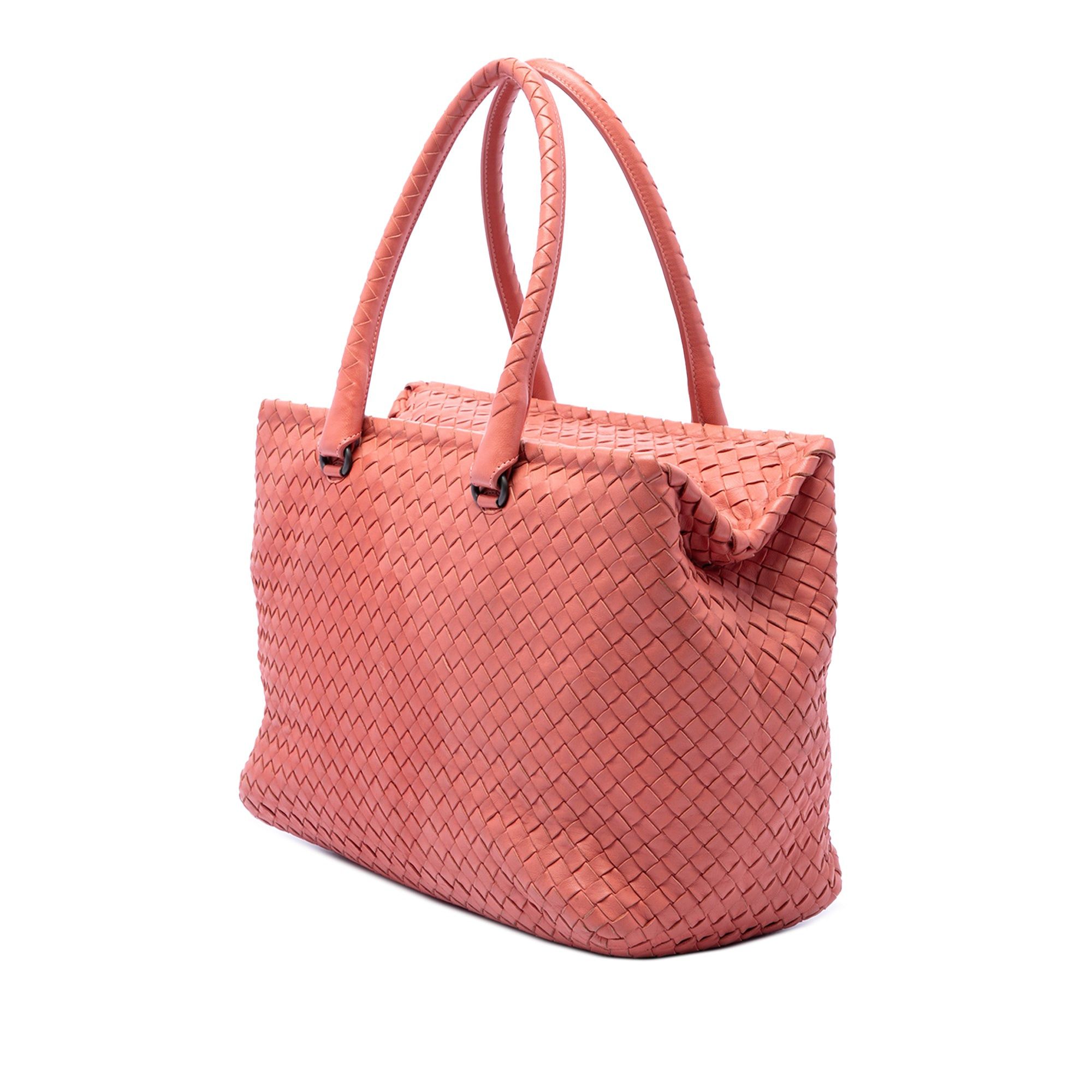 Bottega Veneta Nappa Intrecciato Brick Tote Size ONE SIZE - 2 Thumbnail