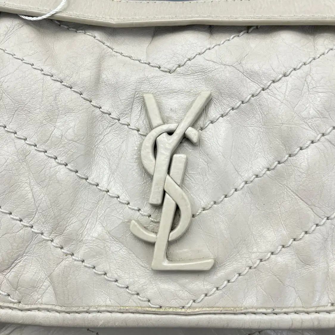 Saint Laurent Paris Saint Laurent Paris YSL NIKI beige cowhide leather quilted Vshoulder bag Size ONE SIZE - 7 Thumbnail