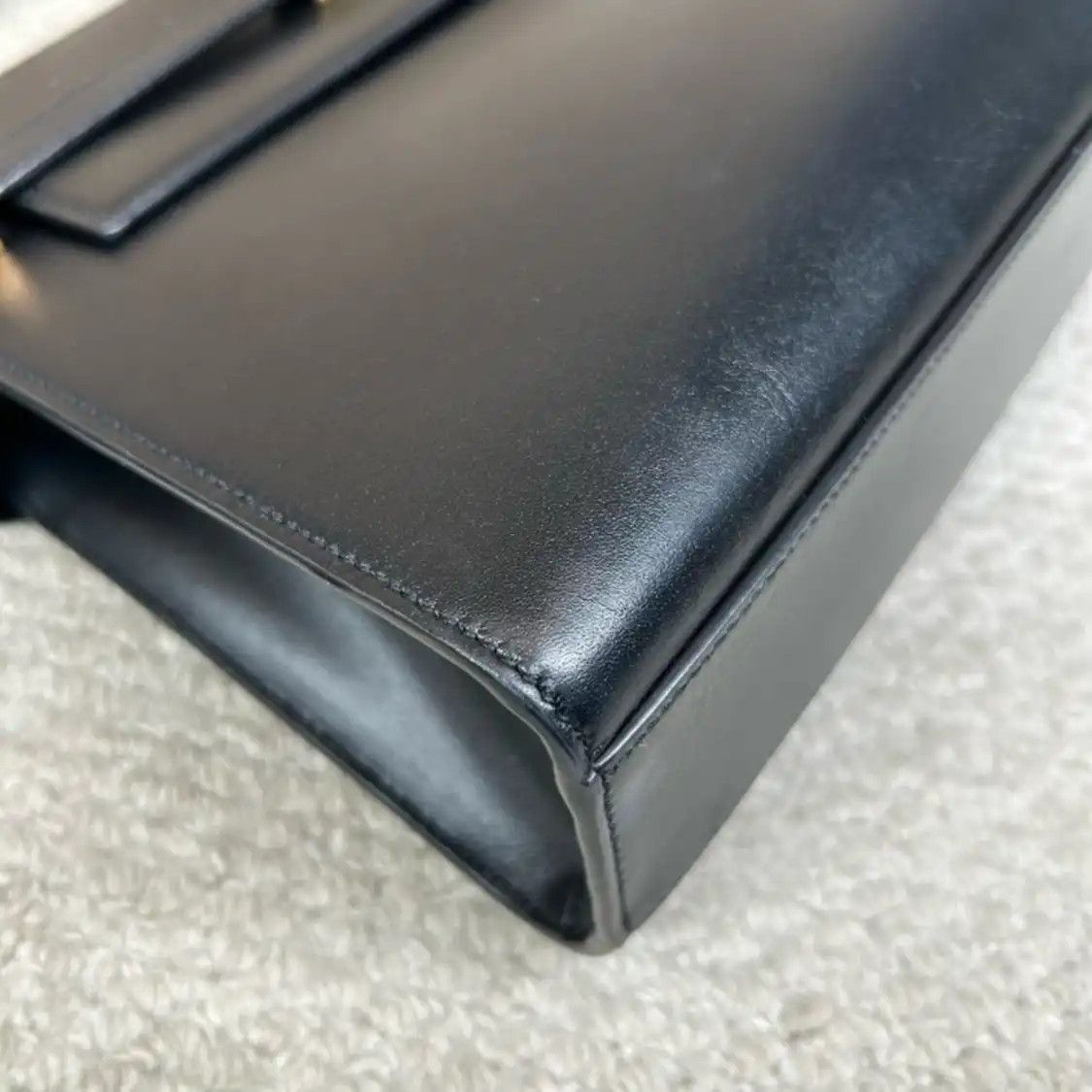 Saint Laurent Paris Saint Laurent Paris YSL MANHATTAN Medium black cowhide leather 曼哈顿bag crossbody Size ONE SIZE - 4 Thumbnail