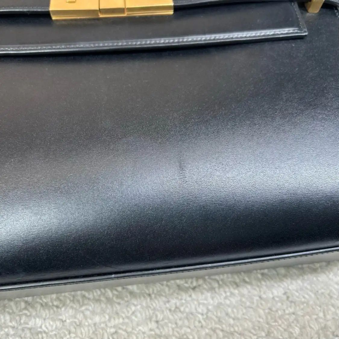 Saint Laurent Paris Saint Laurent Paris YSL MANHATTAN Medium black cowhide leather 曼哈顿bag crossbody Size ONE SIZE - 5 Thumbnail