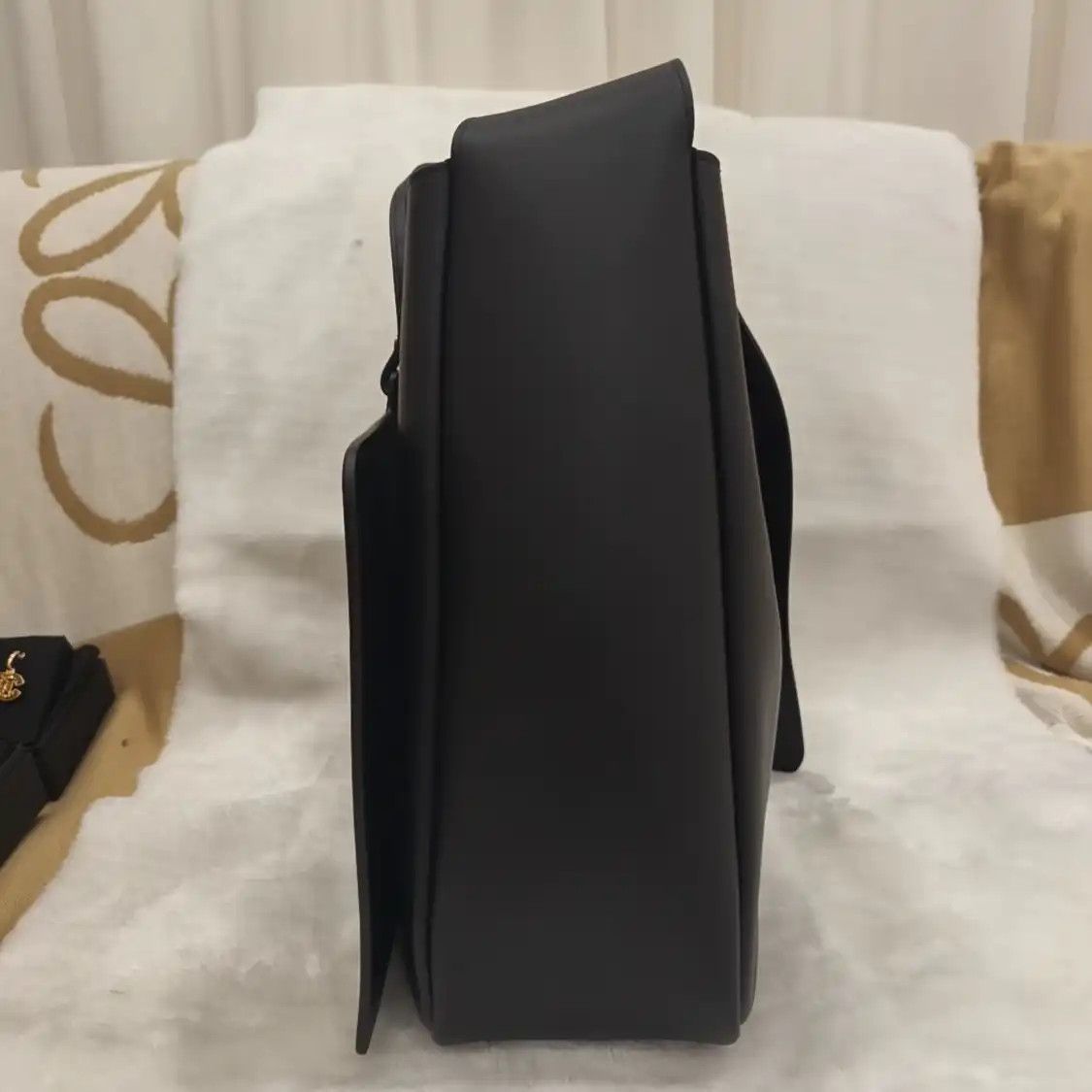 Saint Laurent Paris Saint Laurent Paris YSL LE 5 à 7 Large black cowhide leather shoulder bag should Size ONE SIZE - 3 Thumbnail