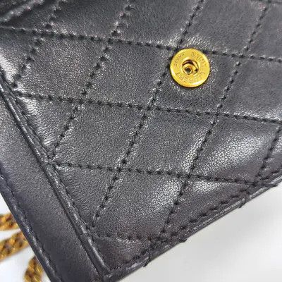 Saint Laurent Paris Saint Laurent Paris YSL GABY black sheepskin quilted shoulder bag crossbody bag Size ONE SIZE - 9 Thumbnail