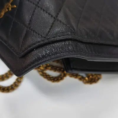 Saint Laurent Paris Saint Laurent Paris YSL GABY black sheepskin quilted shoulder bag crossbody bag Size ONE SIZE - 10 Thumbnail