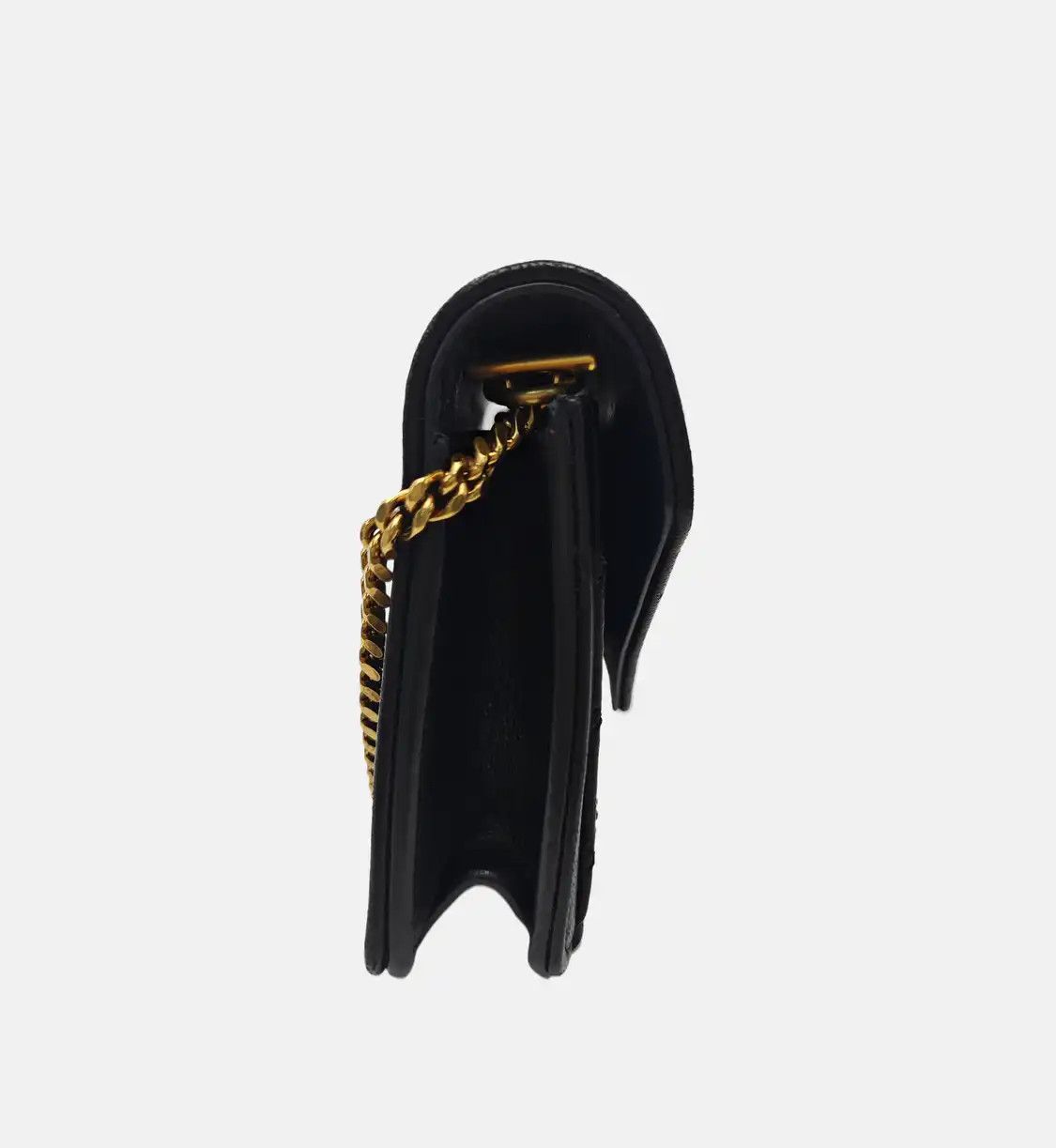 Saint Laurent Paris Saint Laurent Paris YSL GABY black sheepskin quilted shoulder bag crossbody bag Size ONE SIZE - 4 Thumbnail