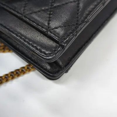 Saint Laurent Paris Saint Laurent Paris YSL GABY black sheepskin quilted shoulder bag crossbody bag Size ONE SIZE - 12 Thumbnail