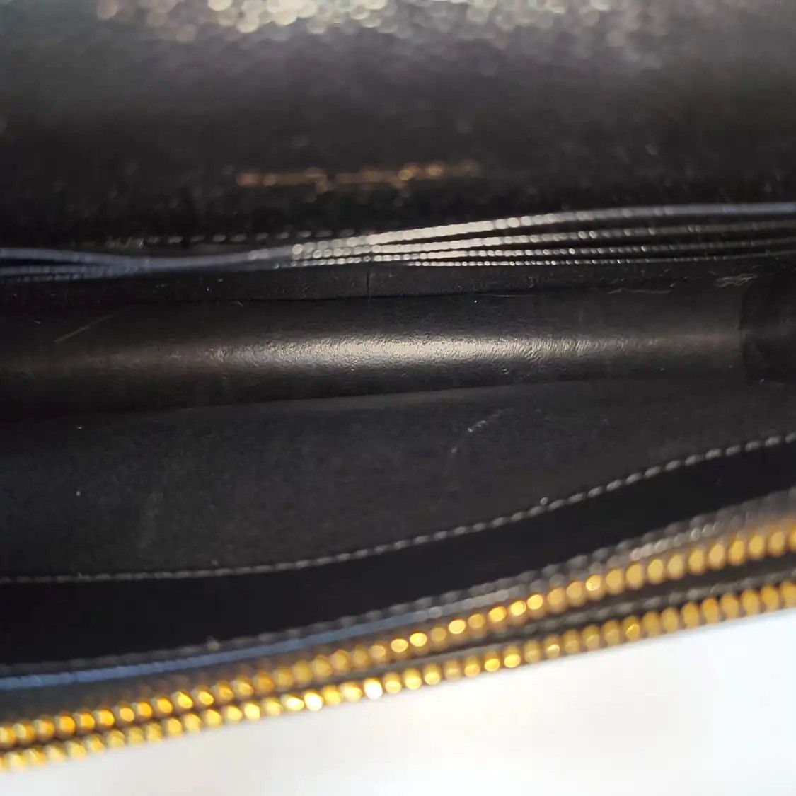 Saint Laurent Paris Saint Laurent Paris YSL MONOGRAM WOC black cowhide leather quilted Vshoulder bag Size ONE SIZE - 7 Thumbnail