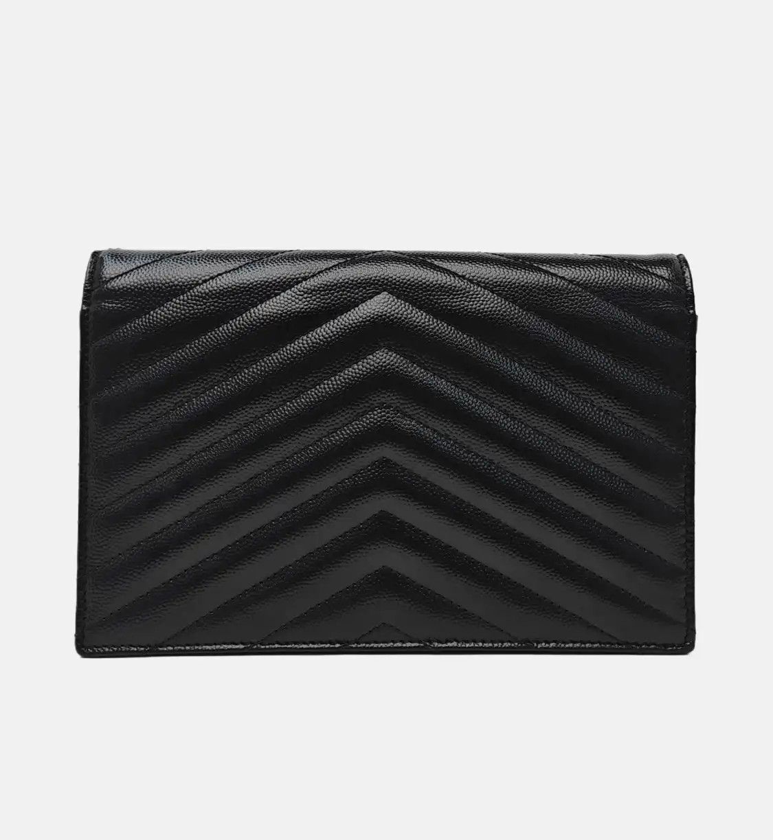 Saint Laurent Paris Saint Laurent Paris YSL MONOGRAM WOC black cowhide leather quilted Vshoulder bag Size ONE SIZE - 5 Thumbnail