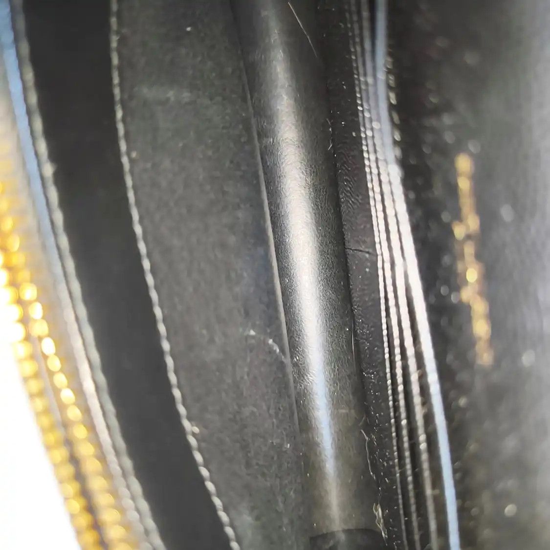 Saint Laurent Paris Saint Laurent Paris YSL MONOGRAM WOC black cowhide leather quilted Vshoulder bag Size ONE SIZE - 10 Thumbnail