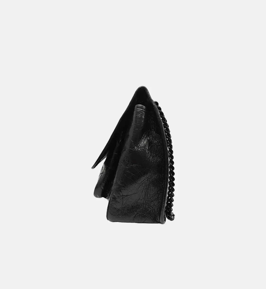 Saint Laurent Paris Saint Laurent Paris YSL NIKI black cowhide leather quilted Vshoulder bag black r Size ONE SIZE - 3 Thumbnail