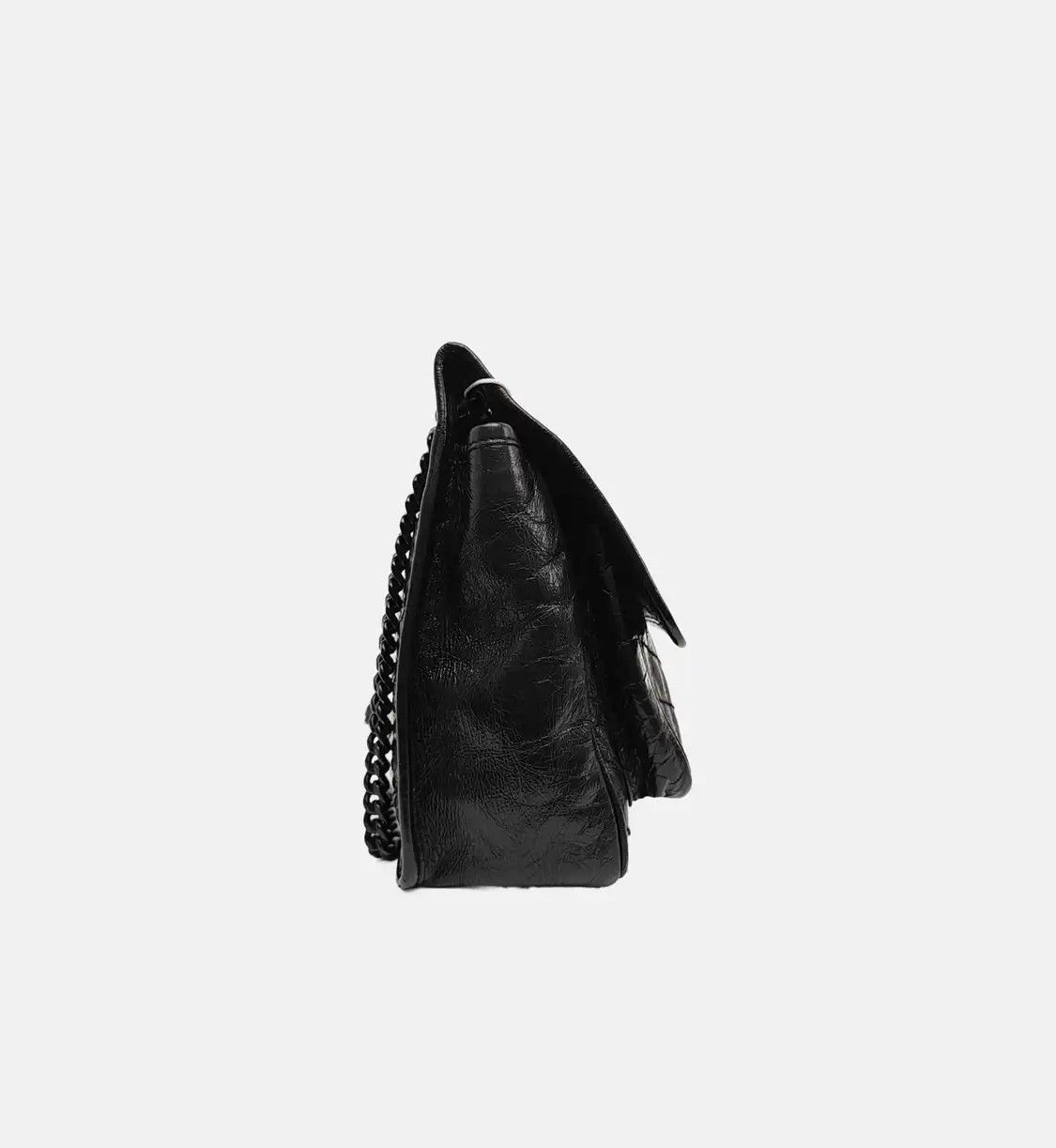 Saint Laurent Paris Saint Laurent Paris YSL NIKI black cowhide leather quilted Vshoulder bag black r Size ONE SIZE - 4 Thumbnail