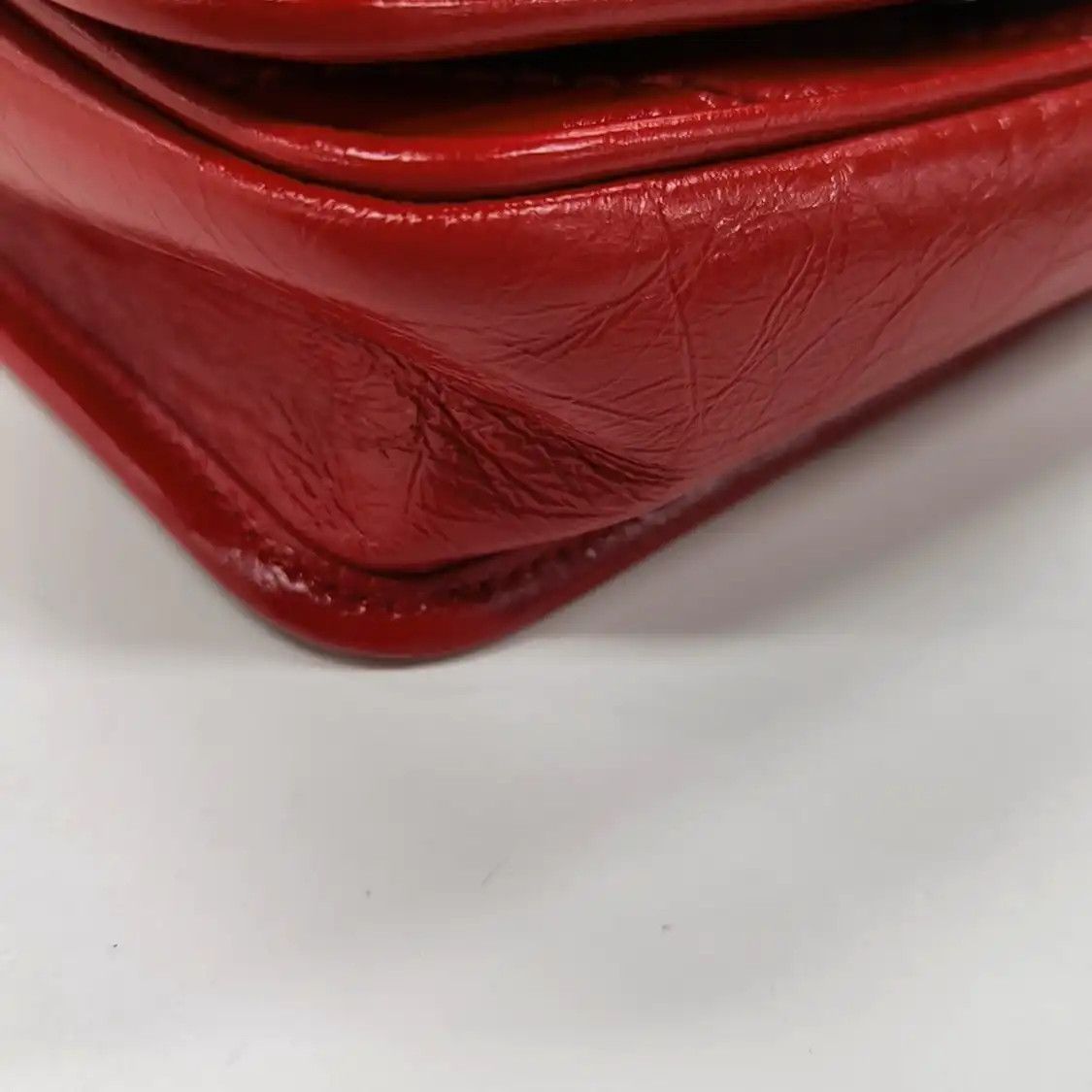 Saint Laurent Paris Saint Laurent Paris YSL NIKI mini red cowhide leather quilted shoulder bag silve Size ONE SIZE - 10 Thumbnail