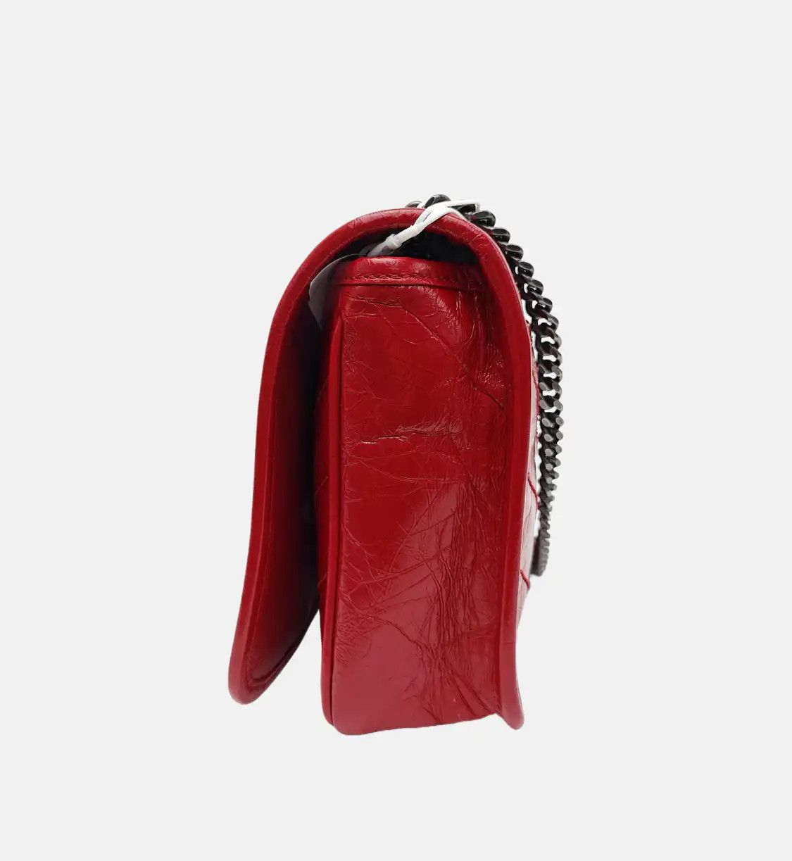 Saint Laurent Paris Saint Laurent Paris YSL NIKI mini red cowhide leather quilted shoulder bag silve Size ONE SIZE - 3 Thumbnail