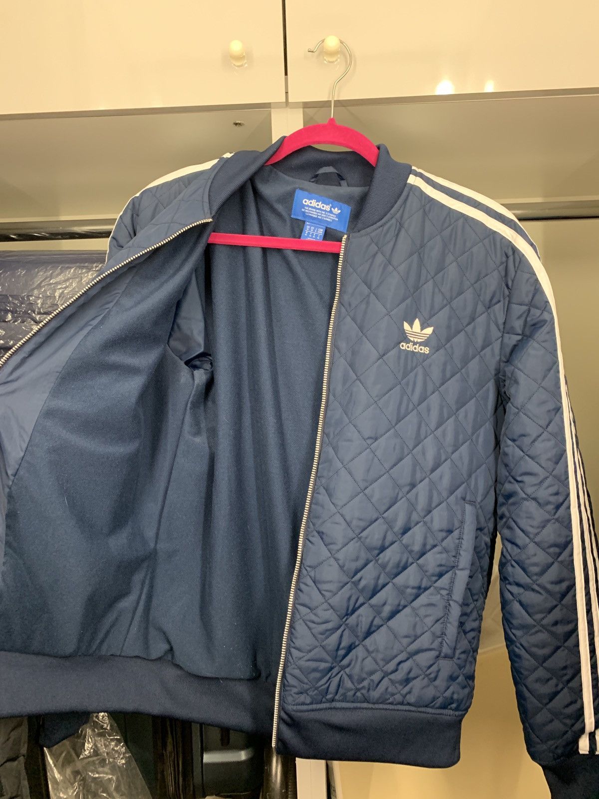 Adidas Adidas superstar bomber jacket WORN ONCE Grailed