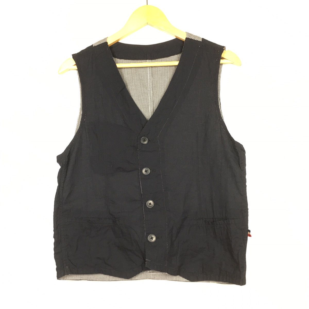 Japanese Brand Nicole Monsieur Japan Reversible Vest Jacket Size US M / EU 48-50 / 2 - 6 Thumbnail