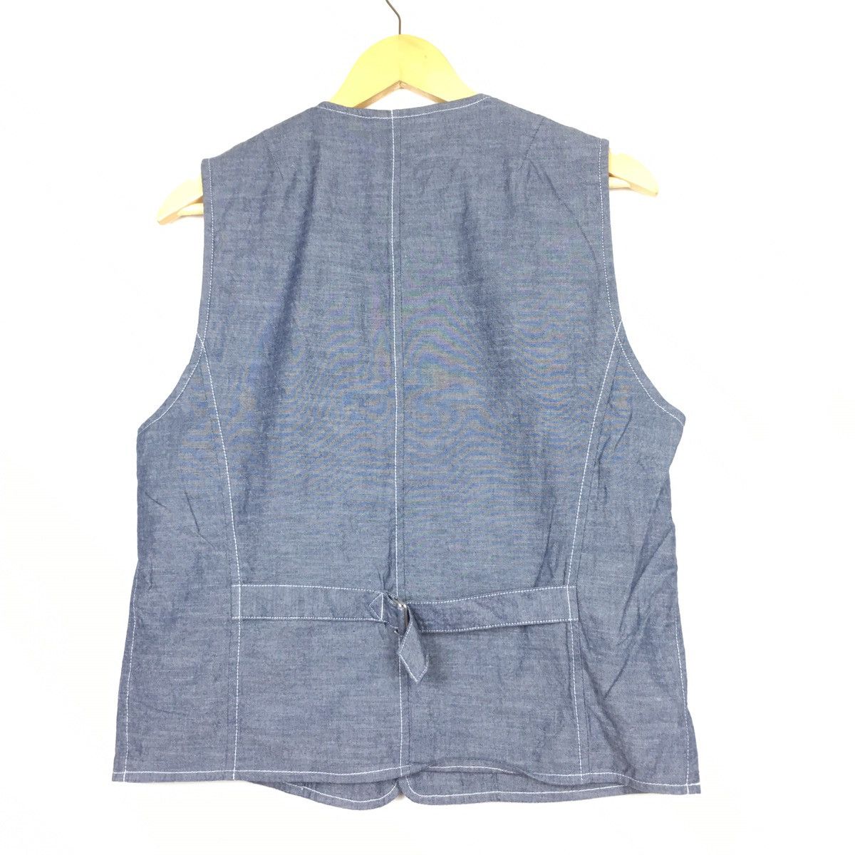 Uniqlo Uniqlo Chambray Denim Vest Jacket Size US M / EU 48-50 / 2 - 4 Thumbnail