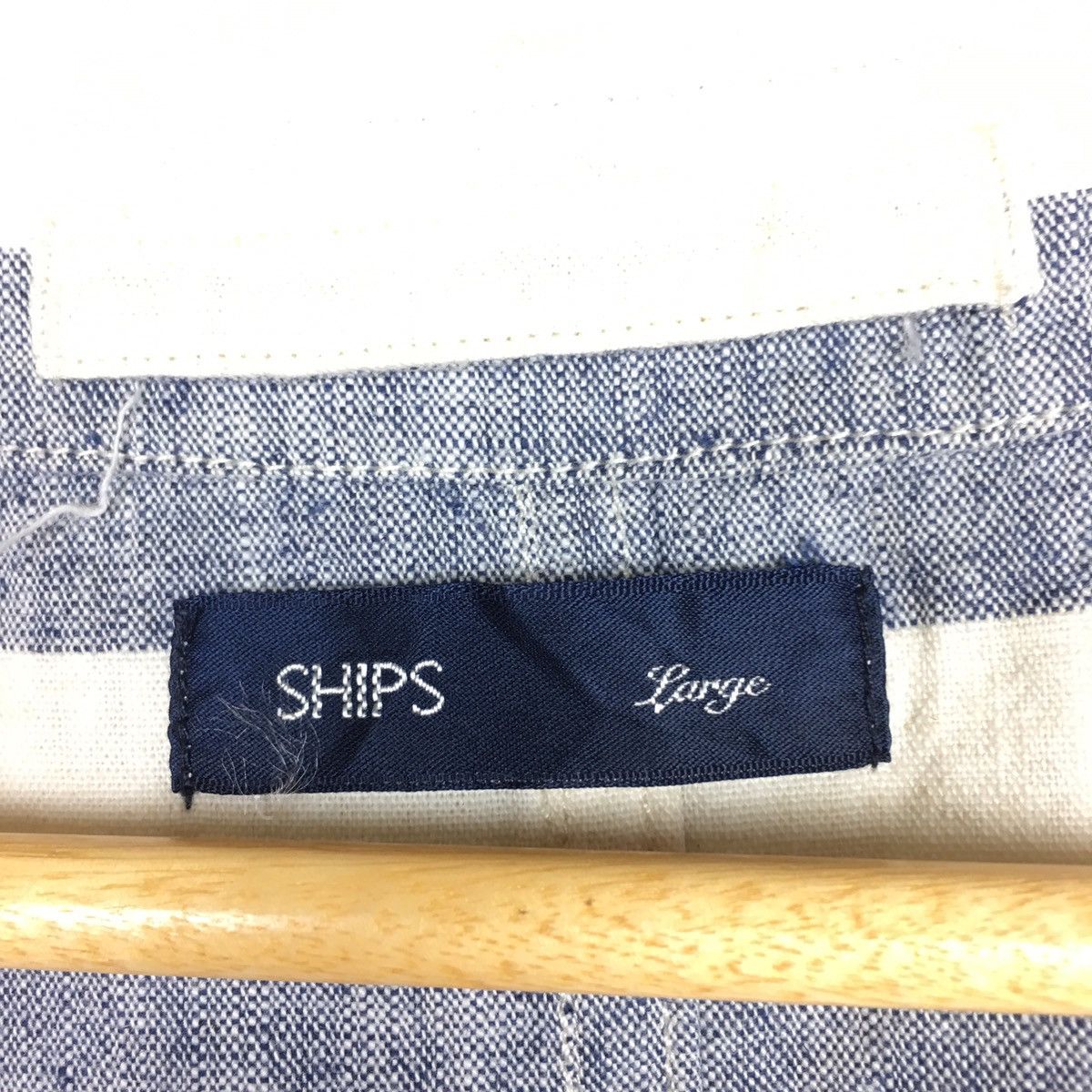 SHIPS SHIPS Japan Striped Vest Jacket Size US L / EU 52-54 / 3 - 4 Thumbnail
