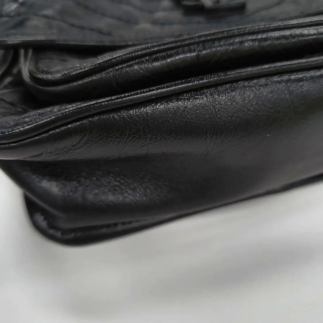 Saint Laurent Paris Saint Laurent Paris YSL NIKI Small black cowhide leather quilted Vshoulder bag c Size ONE SIZE - 12 Thumbnail