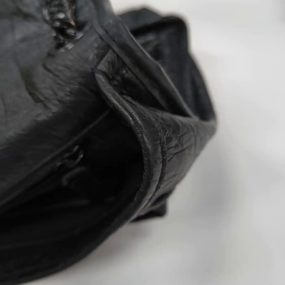 Saint Laurent Paris Saint Laurent Paris YSL NIKI Medium black cowhide leather crocodile shoulder bag Size ONE SIZE - 14 Thumbnail