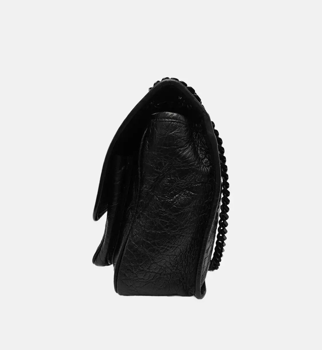 Saint Laurent Paris Saint Laurent Paris YSL NIKI Medium black cowhide leather crocodile shoulder bag Size ONE SIZE - 3 Thumbnail