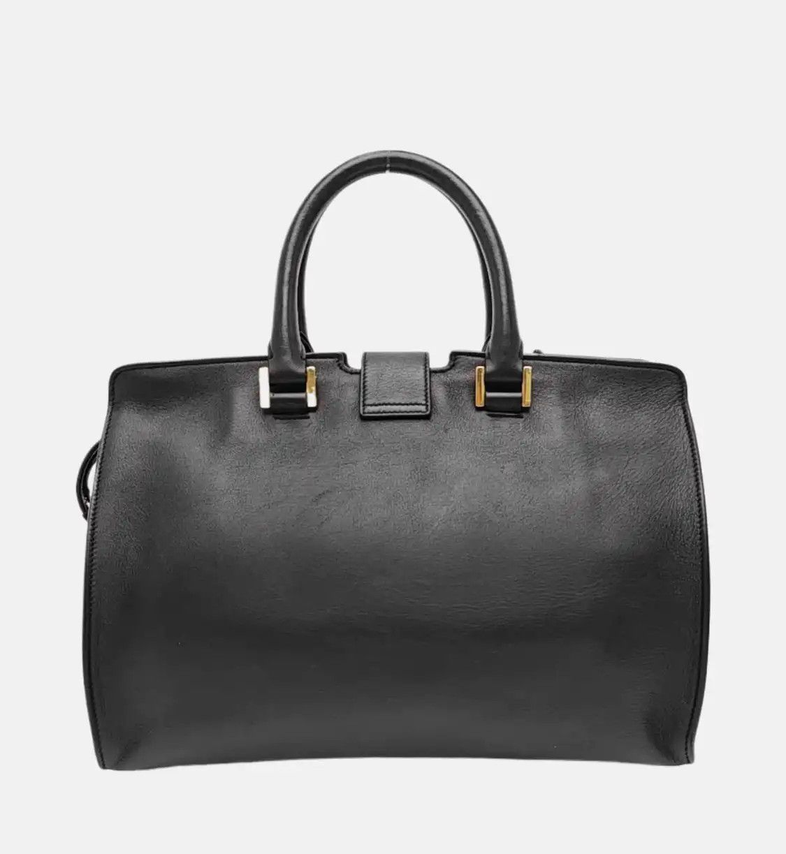Saint Laurent Paris Saint Laurent Paris YSL tote bag black cowhide leather shoulder bag crossbody ha Size ONE SIZE - 5 Thumbnail