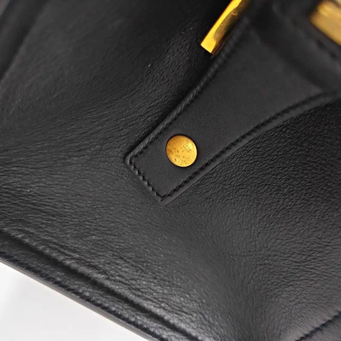 Saint Laurent Paris Saint Laurent Paris YSL tote bag black cowhide leather shoulder bag crossbody ha Size ONE SIZE - 11 Thumbnail