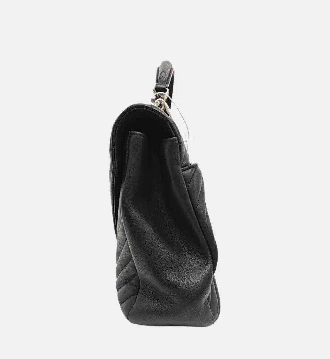 Saint Laurent Paris Saint Laurent Paris YSL COLLEGE Large black cowhide leather quilted Venvelope cl Size ONE SIZE - 3 Thumbnail