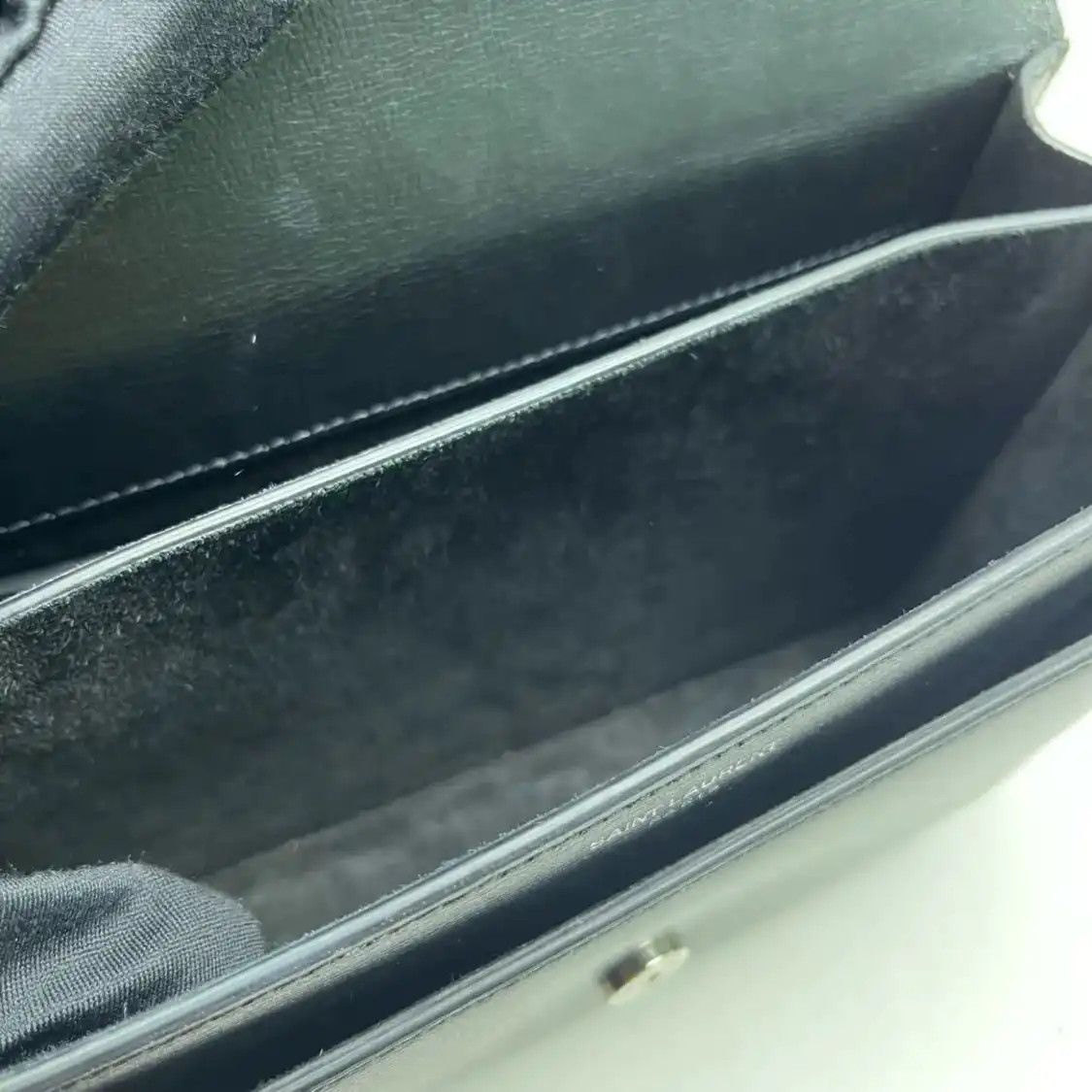 Saint Laurent Paris Saint Laurent Paris YSL SUNSET Medium black cowhide leather 日落bag shoulder bag Size ONE SIZE - 6 Thumbnail