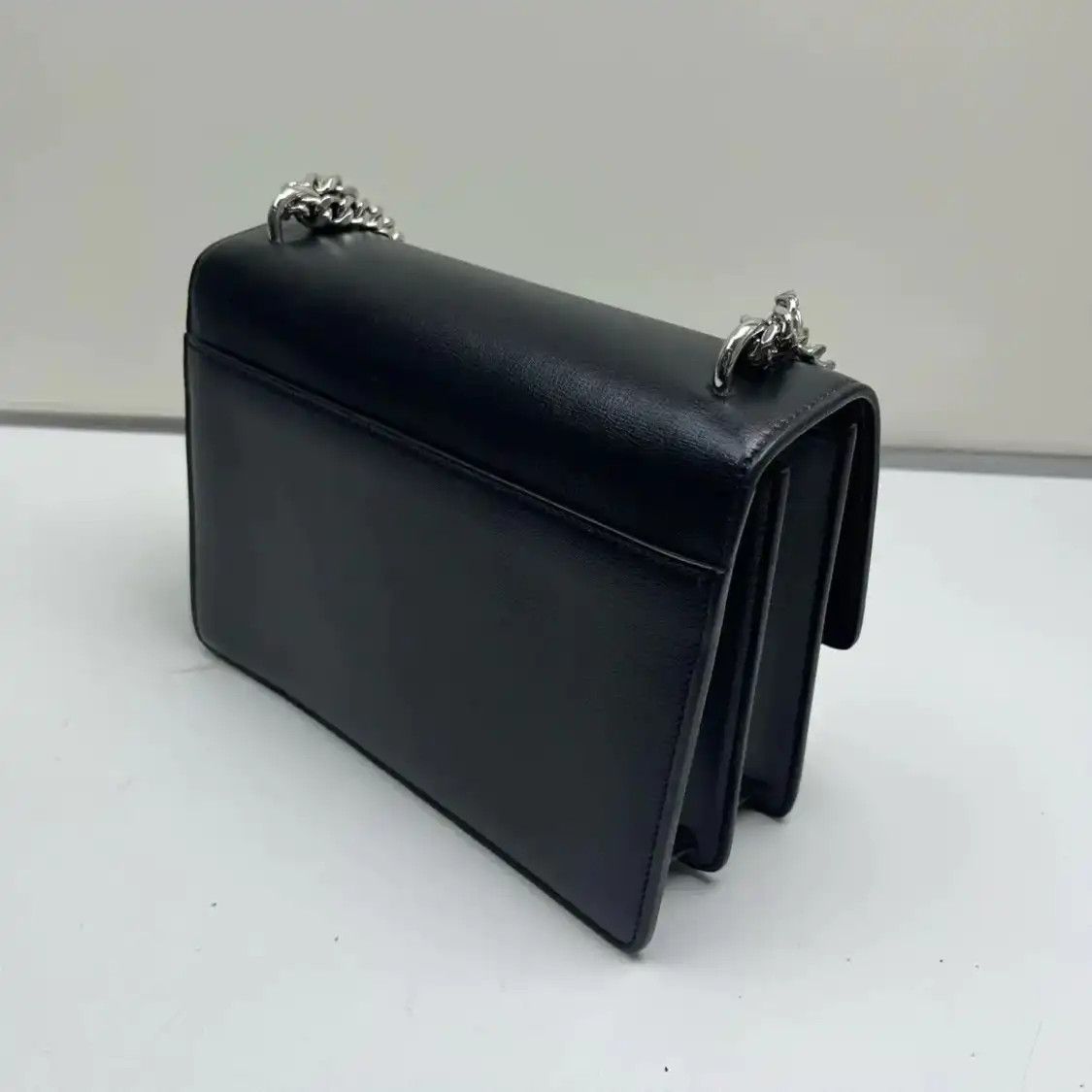 Saint Laurent Paris Saint Laurent Paris YSL SUNSET Medium black cowhide leather 日落bag shoulder bag Size ONE SIZE - 8 Thumbnail