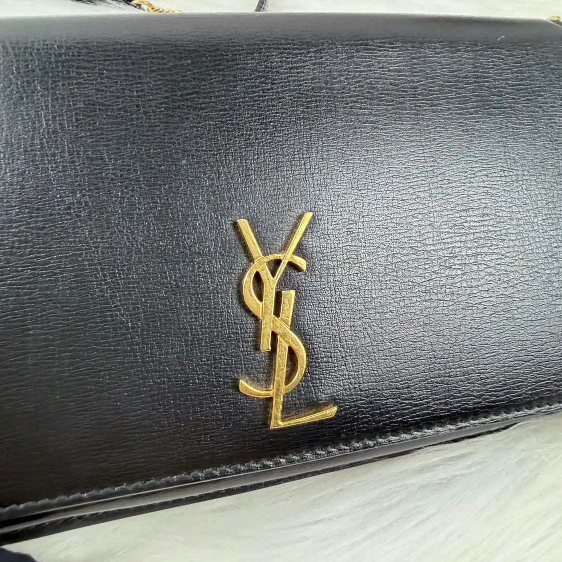 Saint Laurent Paris Saint Laurent Paris YSL MONOGRAM black cowhide leather crossbody bag Size ONE SIZE - 10 Thumbnail