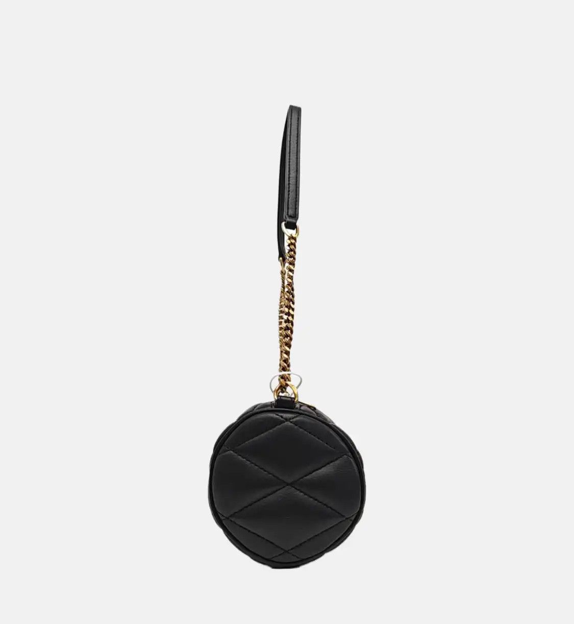 Saint Laurent Paris Saint Laurent Paris YSL black sheepskin quilted handbag gold hardware Size ONE SIZE - 4 Thumbnail