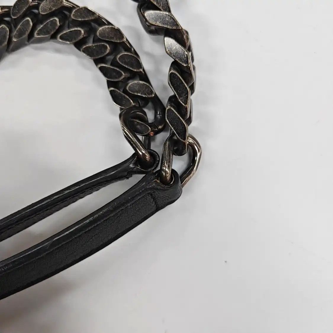 Saint Laurent Paris Saint Laurent Paris YSL COLLEGE Medium black sheepskin quilted Vshoulder bag cro Size ONE SIZE - 18 Thumbnail