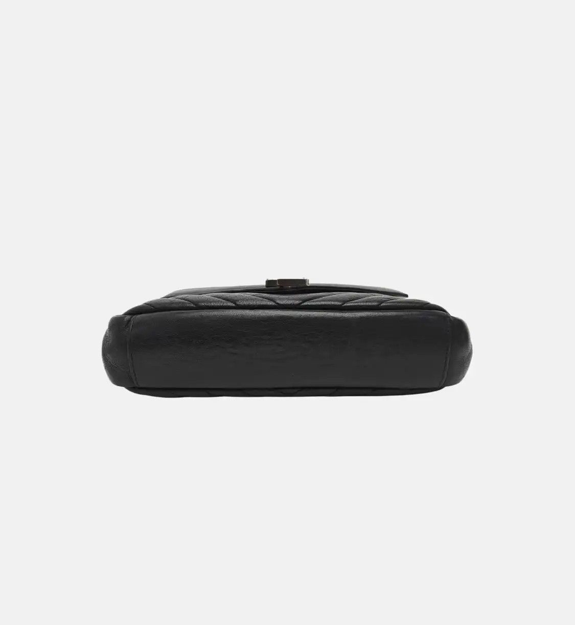 Saint Laurent Paris Saint Laurent Paris YSL COLLEGE Medium black sheepskin quilted Vshoulder bag cro Size ONE SIZE - 6 Thumbnail
