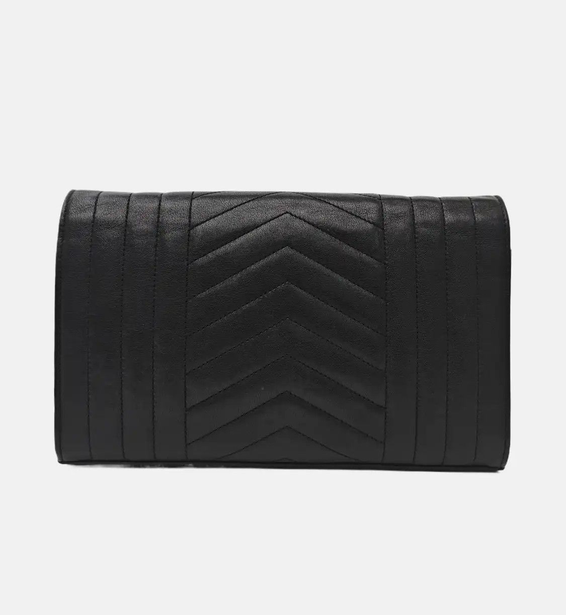 Saint Laurent Paris Saint Laurent Paris YSL MONOGRAM black cowhide leather shoulder bag crossbody ba Size ONE SIZE - 5 Thumbnail