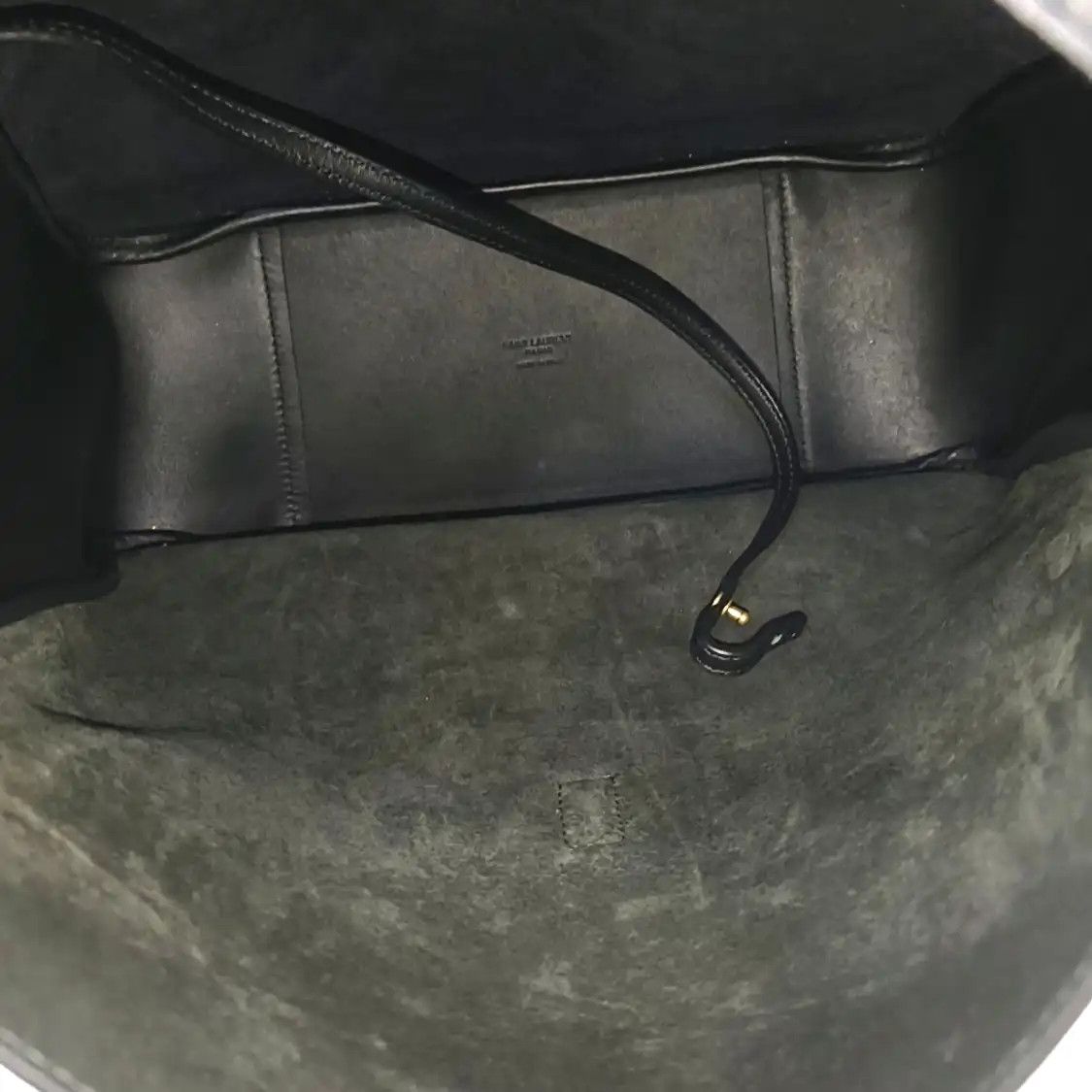 Saint Laurent Paris Saint Laurent Paris YSL LE 5 à 7 Large black cowhide leather shoulder bag should Size ONE SIZE - 7 Thumbnail