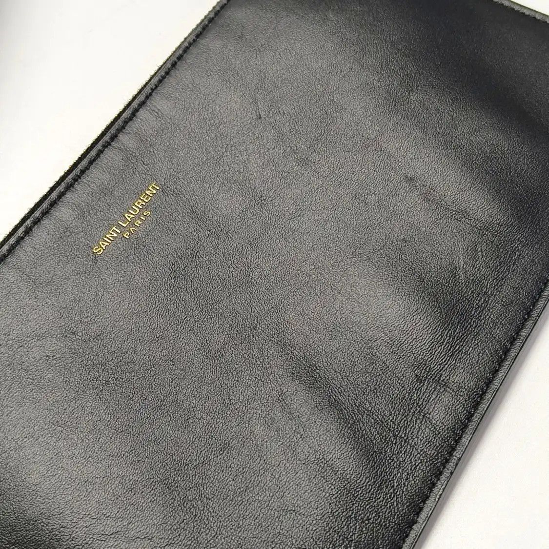 Saint Laurent Paris Saint Laurent Paris YSL LE 5 à 7 Large black cowhide leather shoulder bag should Size ONE SIZE - 19 Thumbnail