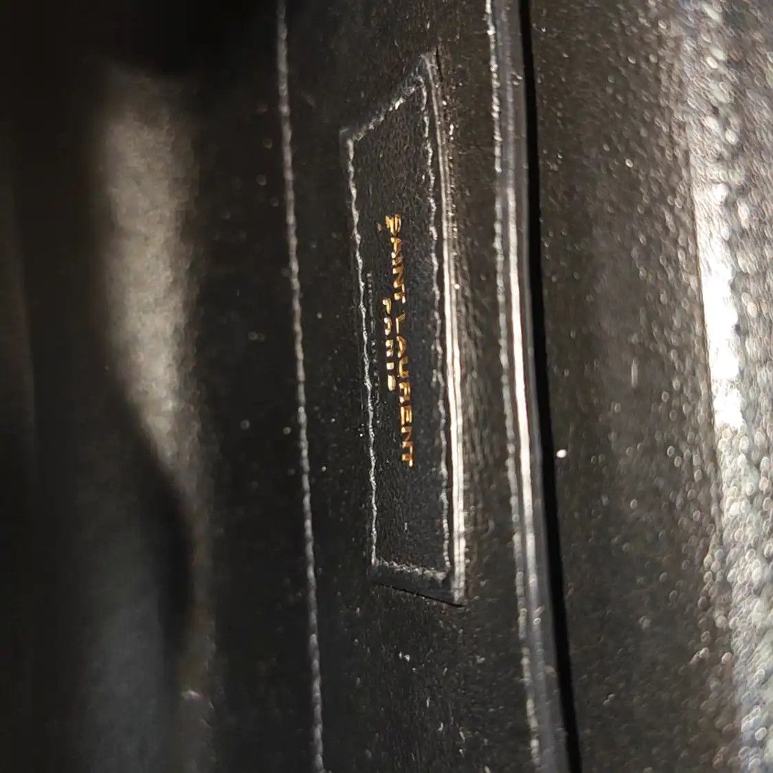 Saint Laurent Paris Saint Laurent Paris YSL MANHATTAN mini black cowhide leather 曼哈顿bag shoulder bag Size ONE SIZE - 15 Thumbnail