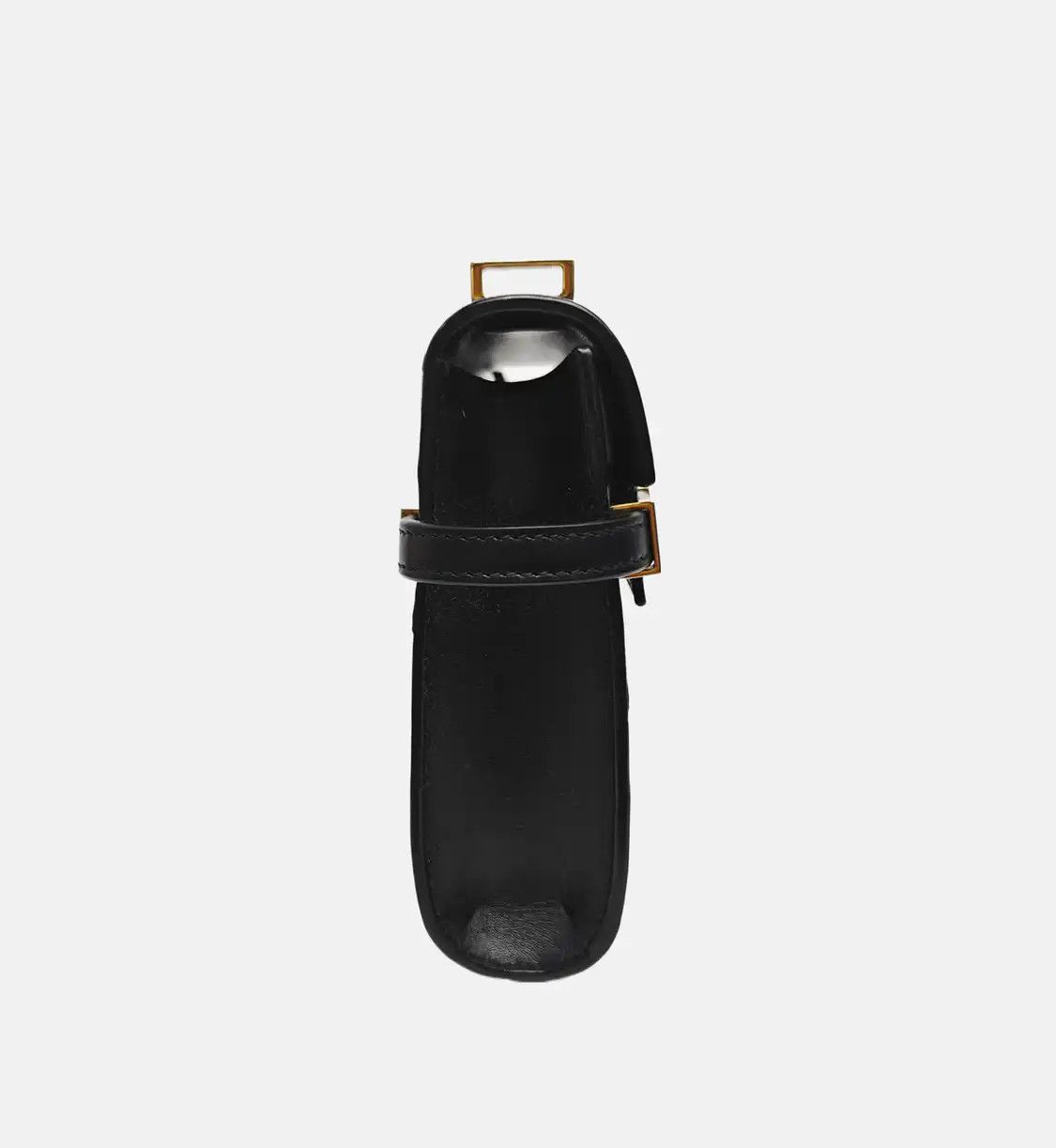 Saint Laurent Paris Saint Laurent Paris YSL MANHATTAN mini black cowhide leather 曼哈顿bag shoulder bag Size ONE SIZE - 4 Thumbnail
