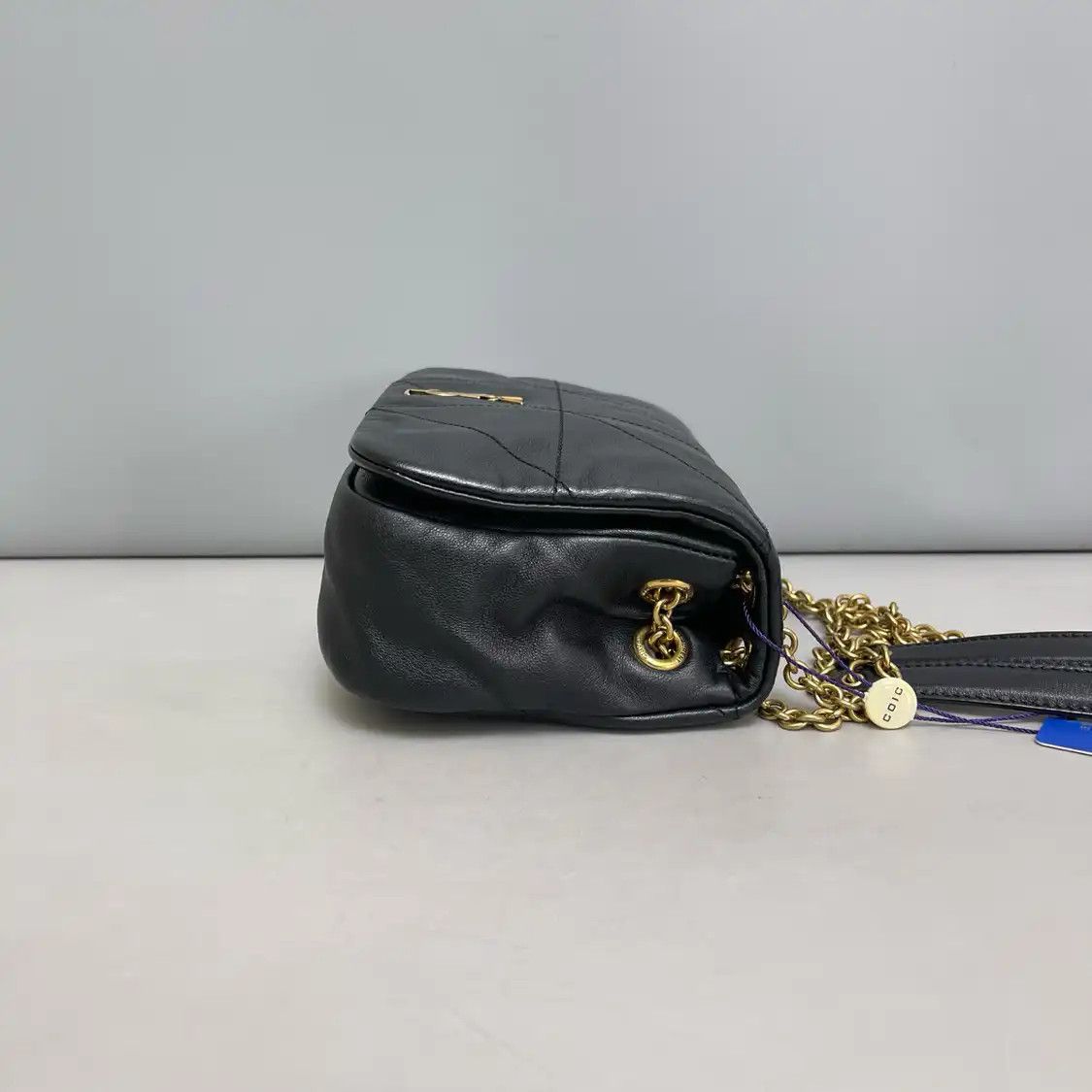 Saint Laurent Paris Saint Laurent Paris YSL JAMIE 4.3 mini black sheepskin quilted crossbody bag Size ONE SIZE - 3 Thumbnail