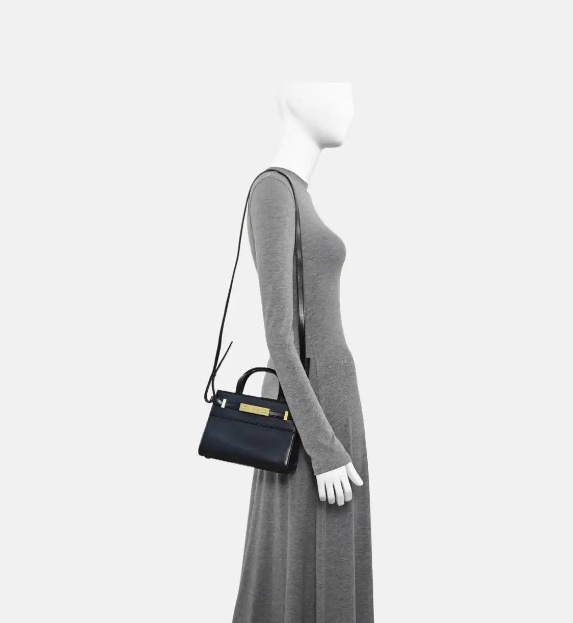 Saint Laurent Paris Saint Laurent Paris YSL MANHATTAN Nano black cowhide leather 曼哈顿bag shoulder bag Size ONE SIZE - 2 Thumbnail
