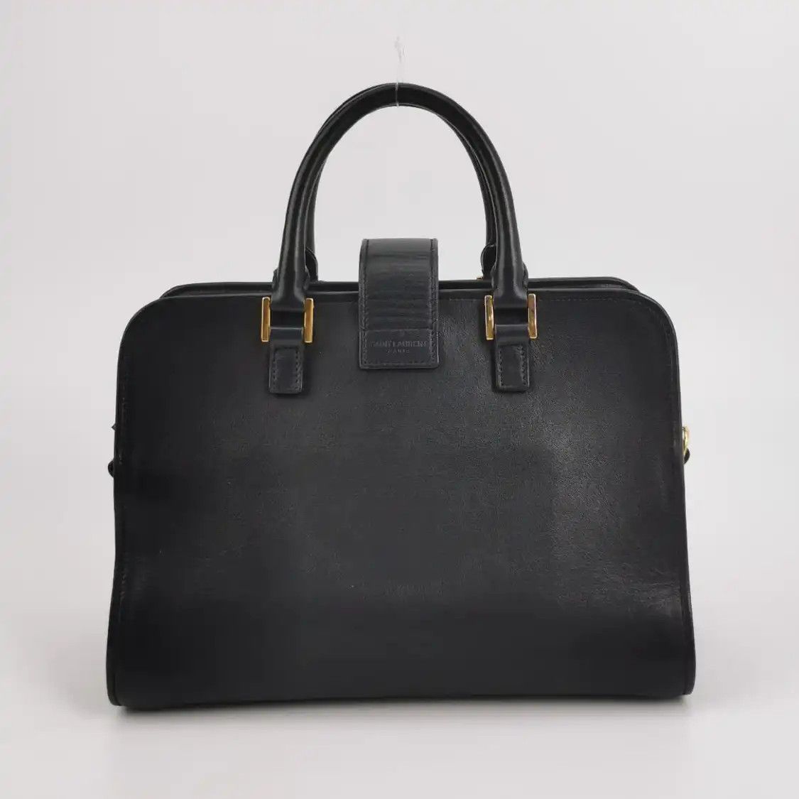 Saint Laurent Paris Saint Laurent Paris YSL CABAS black cowhide leather crossbody bag Size ONE SIZE - 4 Thumbnail